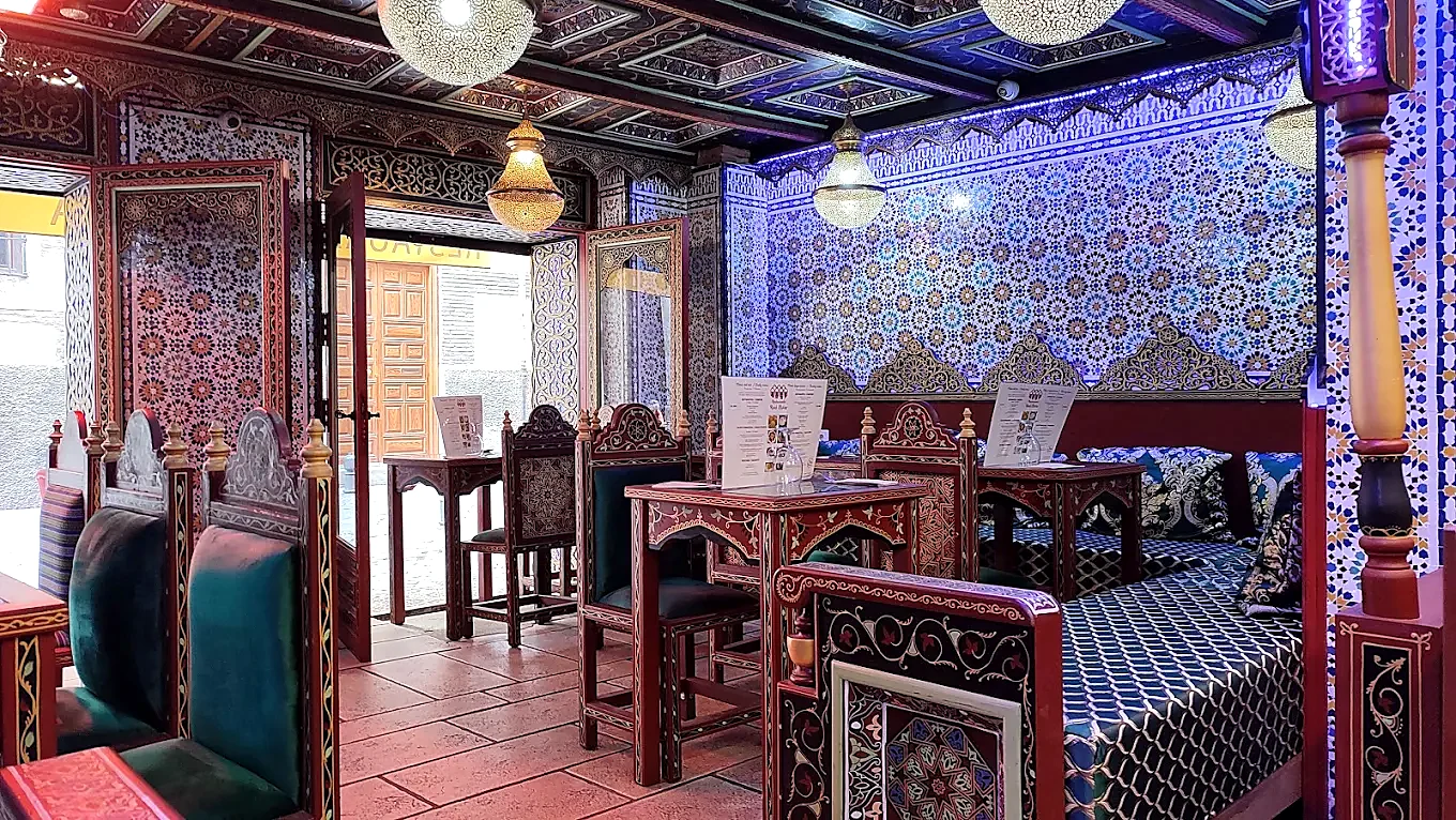 Interior de Restaurante Tetería Riad Elvira
